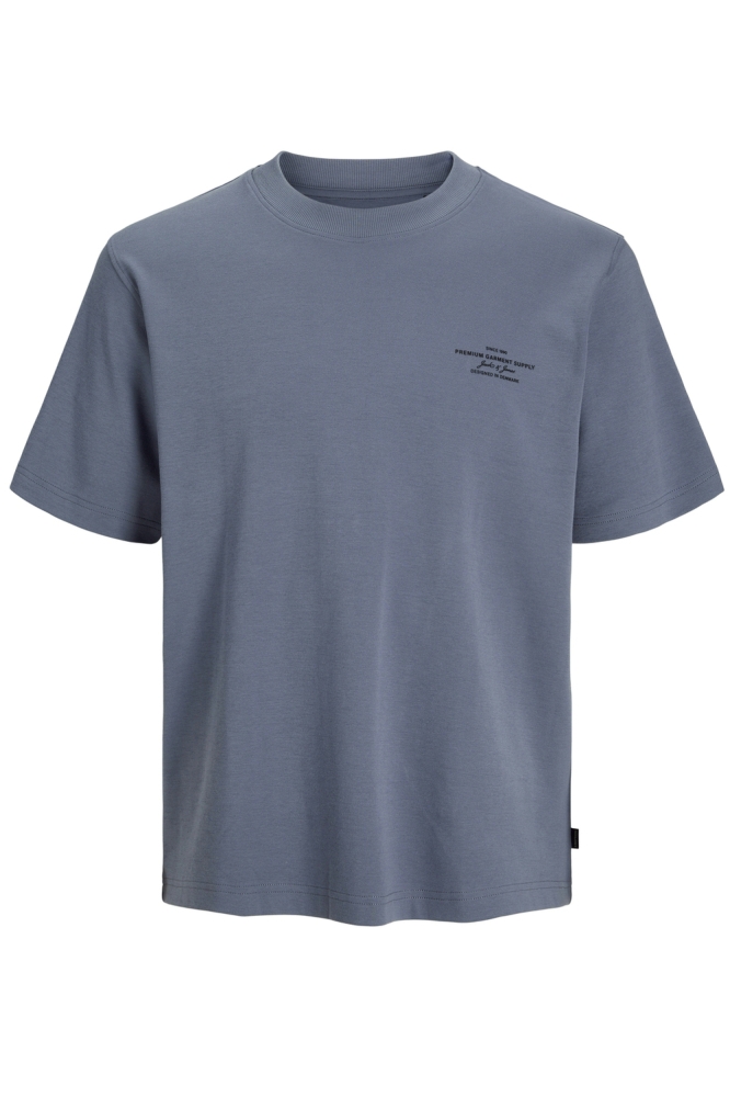 JPRBLACHAD BRANDING SS CREW NECK TE 12259357 FLINT STONE